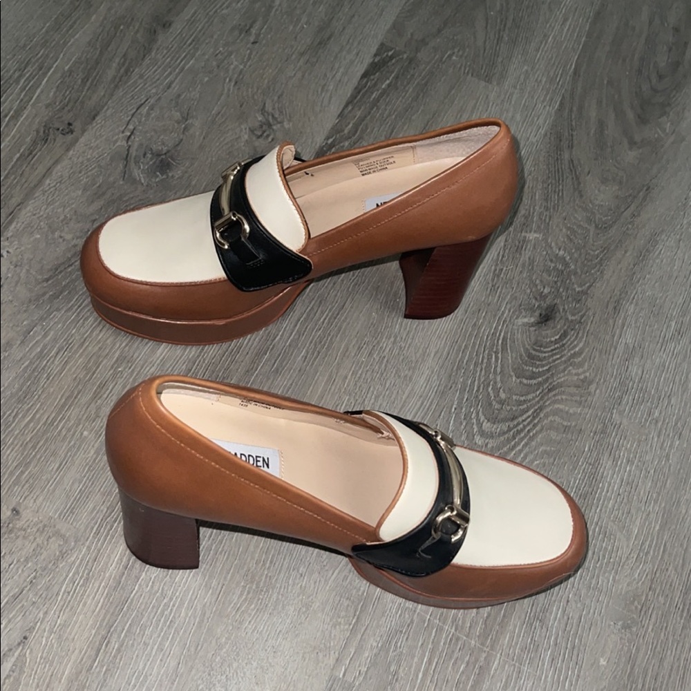 Steve Madden heeled loafers